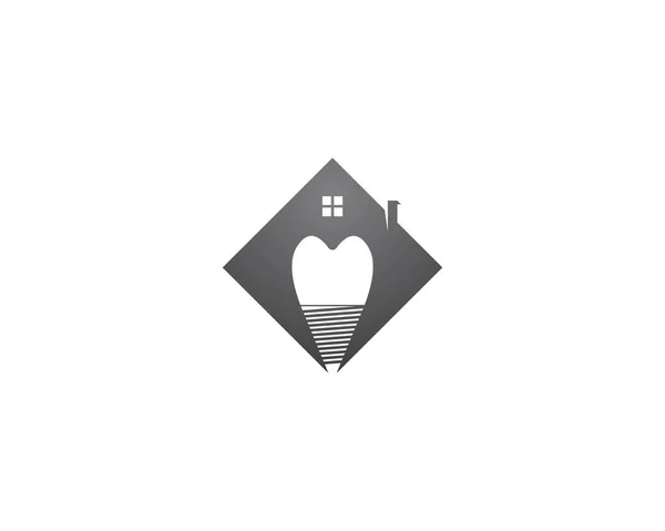 Modèle Vecteur Logo Dentaire — Image vectorielle