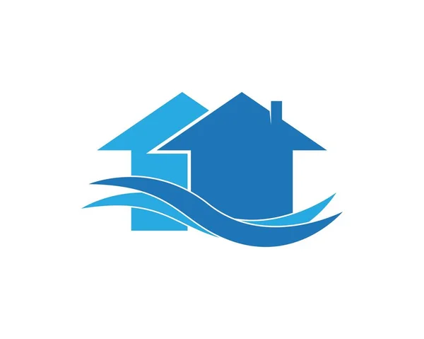 stock vector Building home logo template