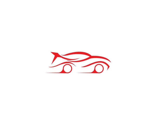 Plantilla Logotipo Servicio Auto Coche — Vector de stock