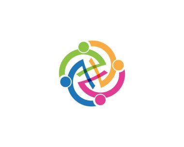 toplum hizmeti Logo şablonu