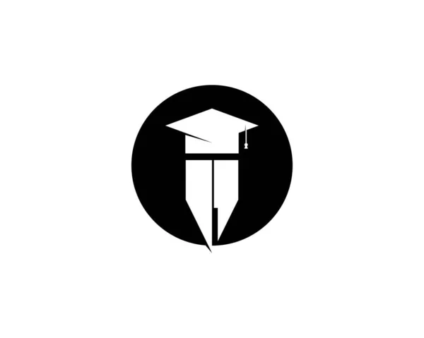 Education Logo Design Template — Stock Vector