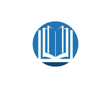 Kitap simgesi ve sembol vektörü