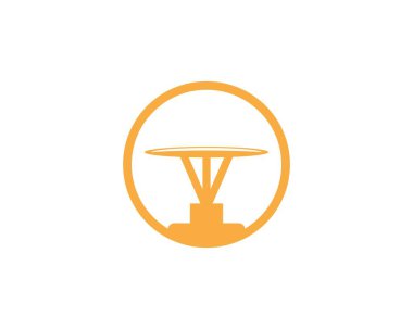 Mobilya simgesi logo vektörü