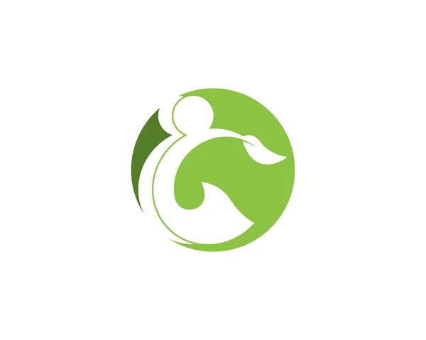 Health Life Logo Design Vector — Stock Vector