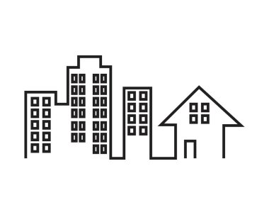 inşaat logo vektör şablonu