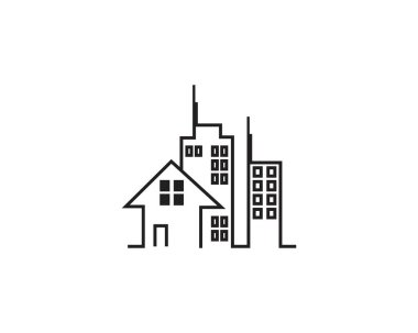 inşaat logo vektör şablonu