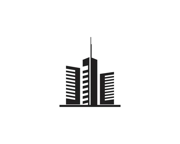Costruzione Logo Modello Vettoriale — Vettoriale Stock