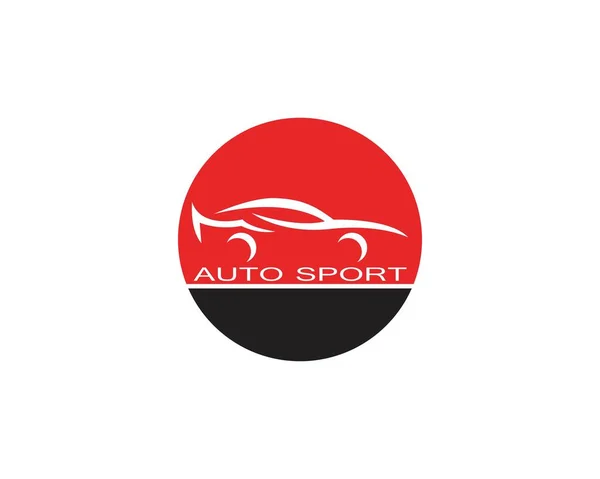 Auto Coche Logo Diseño Vector — Vector de stock