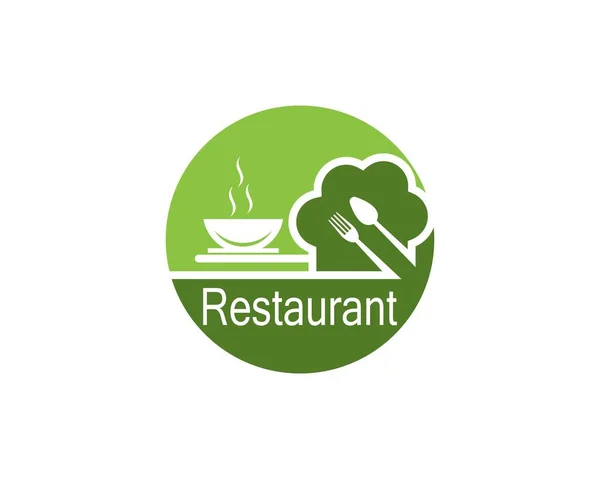 Restaurant Icon Logo Vector Illustration — Stock Vector