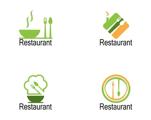 Illustration Vectorielle Logo Icône Restaurant — Image vectorielle