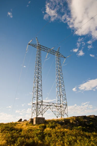 Electrical tower, outdoors — Stock Photo, Image