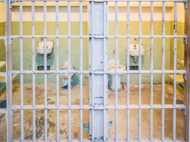 San Francisco, Amerika Birleşik Devletleri - 15 Eylül: Alcatraz cezaevi Eylül tarihinde