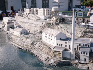 San Francisco, Amerika Birleşik Devletleri - 15 Eylül: Alcatraz cezaevi Eylül tarihinde