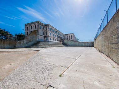 San Francisco, Amerika Birleşik Devletleri - 15 Eylül: Alcatraz cezaevi Eylül tarihinde