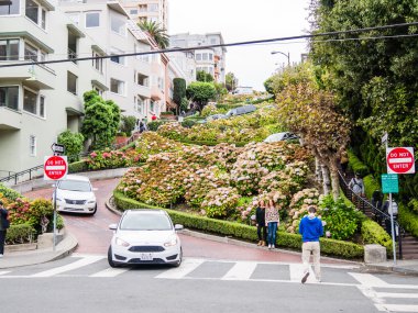 San Francisco, Abd - 16 Eylül: 1 Eylül'de Lombard sokak