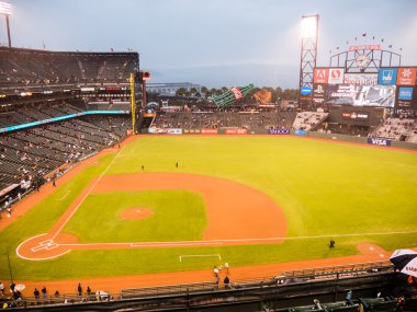 San Francisco, Amerika Birleşik Devletleri - 16 Eylül: At&T Park 20 16 Eylül,