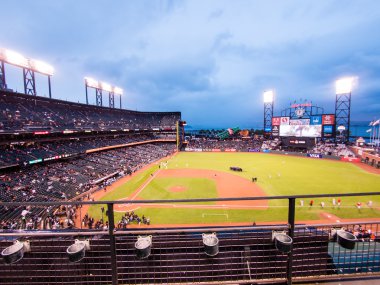San Francisco, Amerika Birleşik Devletleri - 16 Eylül: At&T Park 20 16 Eylül,