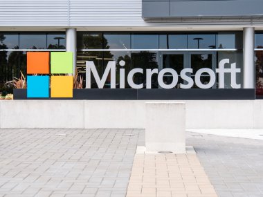 Silicon Valley, Amerika Birleşik Devletleri - 17 Eylül: Microsoft Septem üzerinde bina