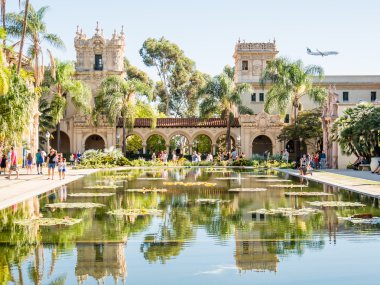 San Diego, Amerika Birleşik Devletleri - 19 Eylül: Balboa Park üzerinde 19 Eylül 2015