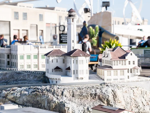 San francisco, usa - september 15: alcatraz gefängnis am sept — Stockfoto