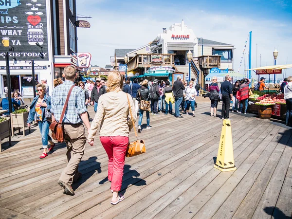 SAN FRANCISCO, EE.UU. - 15 DE SEPTIEMBRE: Muelle 39 del 15 de septiembre de 2015 — Foto de Stock