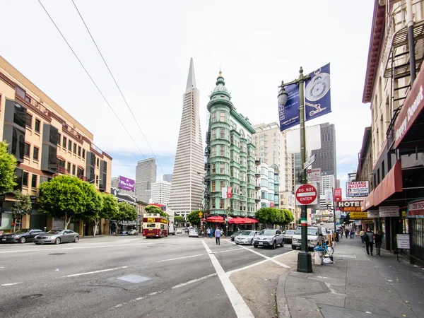 San Francisco, США — 15 вересня: Маленька Італія вулиці на Septem — стокове фото