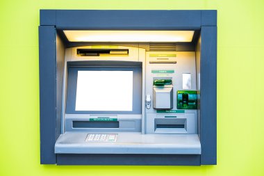 ATM makine içinde Sokak