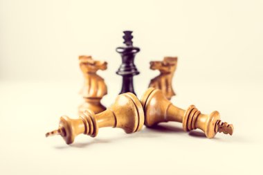 satranç taşları, vintage