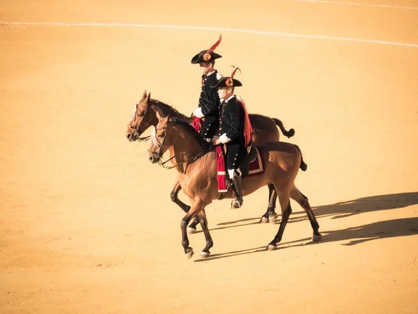 MALAGA, ESPAÑA - 16 DE AGOSTO: corridas de toros el 16 de agosto de 2015 en Malag — Foto de Stock