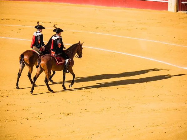MALAGA, ESPAÑA - 16 DE AGOSTO: corridas de toros el 16 de agosto de 2015 en Malag — Foto de Stock