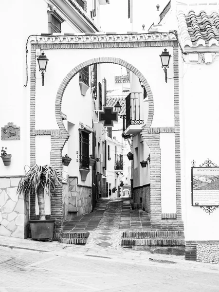 Ścianami, Comares, Malaga, Hiszpania — Zdjęcie stockowe