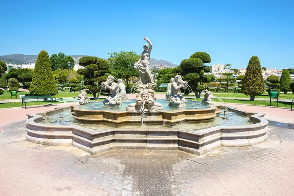 Bella fontana nel Parco della Bateria — Foto Stock