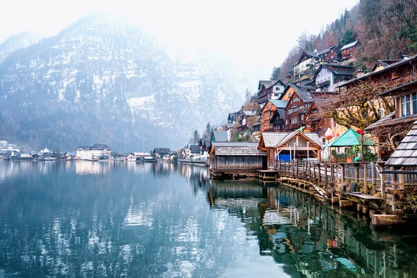 Hallstatt em Áustria — Fotografia de Stock