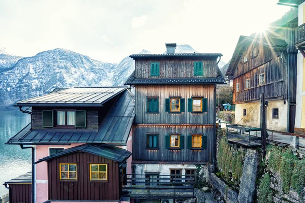 Hallstatt w Austrii — Zdjęcie stockowe