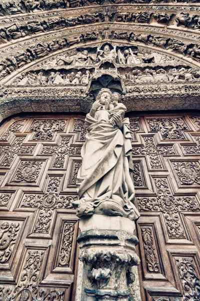 Catedral Gótica León Castilla León España —  Fotos de Stock