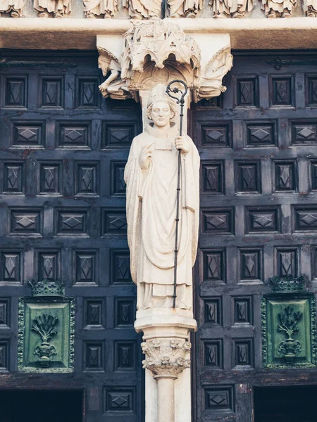 西班牙卡斯蒂利亚里昂布尔戈斯哥特式大教堂 — 图库照片