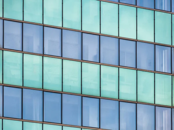 青と緑のモダンな建物 — ストック写真