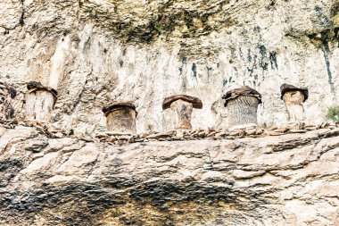 Soria, İspanya 'daki Rio Lobos Kanyonu