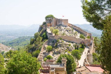 Şato Xativa, Valencia, İspanya