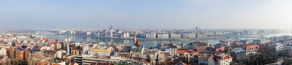 Budapest Hungria Dezembro 2017 Vista Panorâmica Capital Hungria Uma Das — Fotografia de Stock