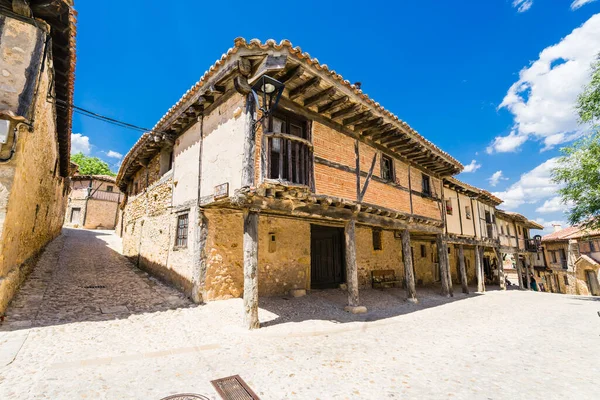 Calatanazor Soria Spain July 2017 Typical Medieval Street Soria Province — Stock Photo, Image