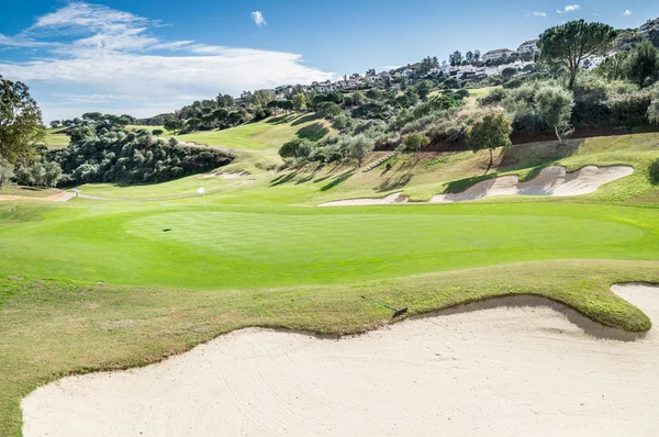 Campo de golfe — Fotografia de Stock