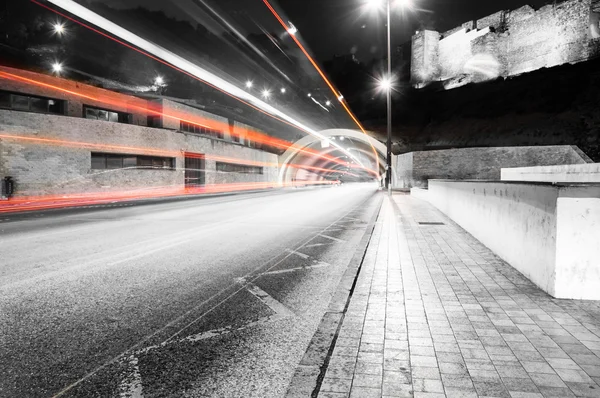 Light trails — Stock Photo, Image