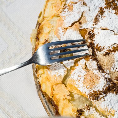 taze pişmiş Fas pastilla veya pastela