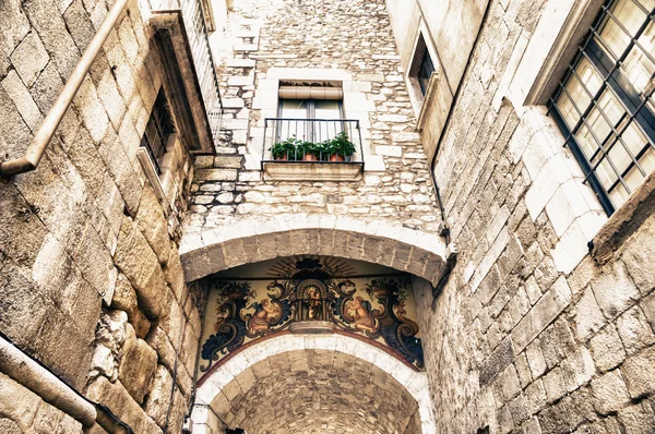 Blick auf die Stadt Girona — Stockfoto