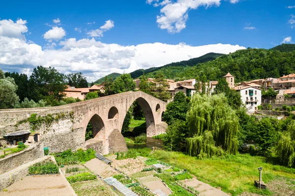 Sant Joan de les Abadesses — Stok fotoğraf