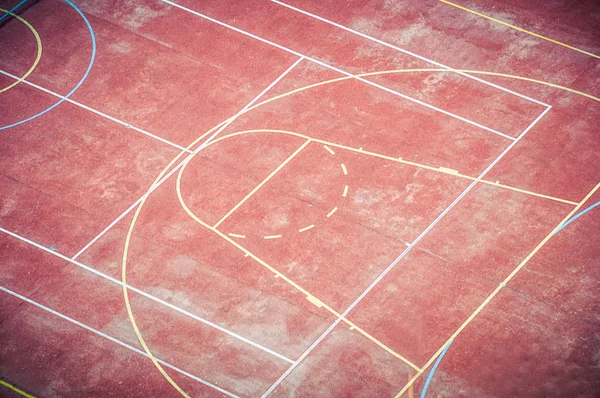 농구 경기장의 배경 — 스톡 사진