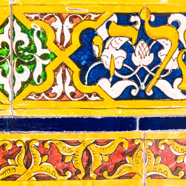 Azulejos árabes — Fotografia de Stock