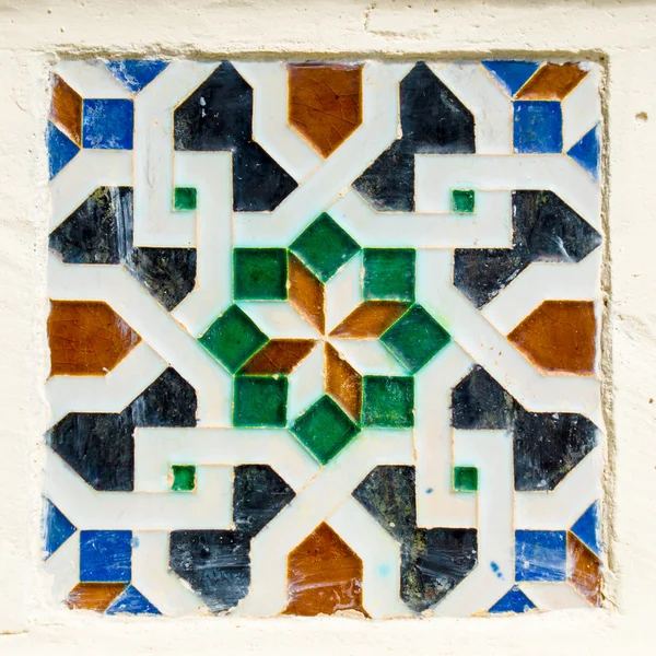 Azulejos árabes — Fotografia de Stock