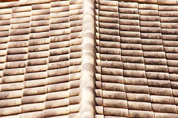 Tiled roof — Stock Photo, Image